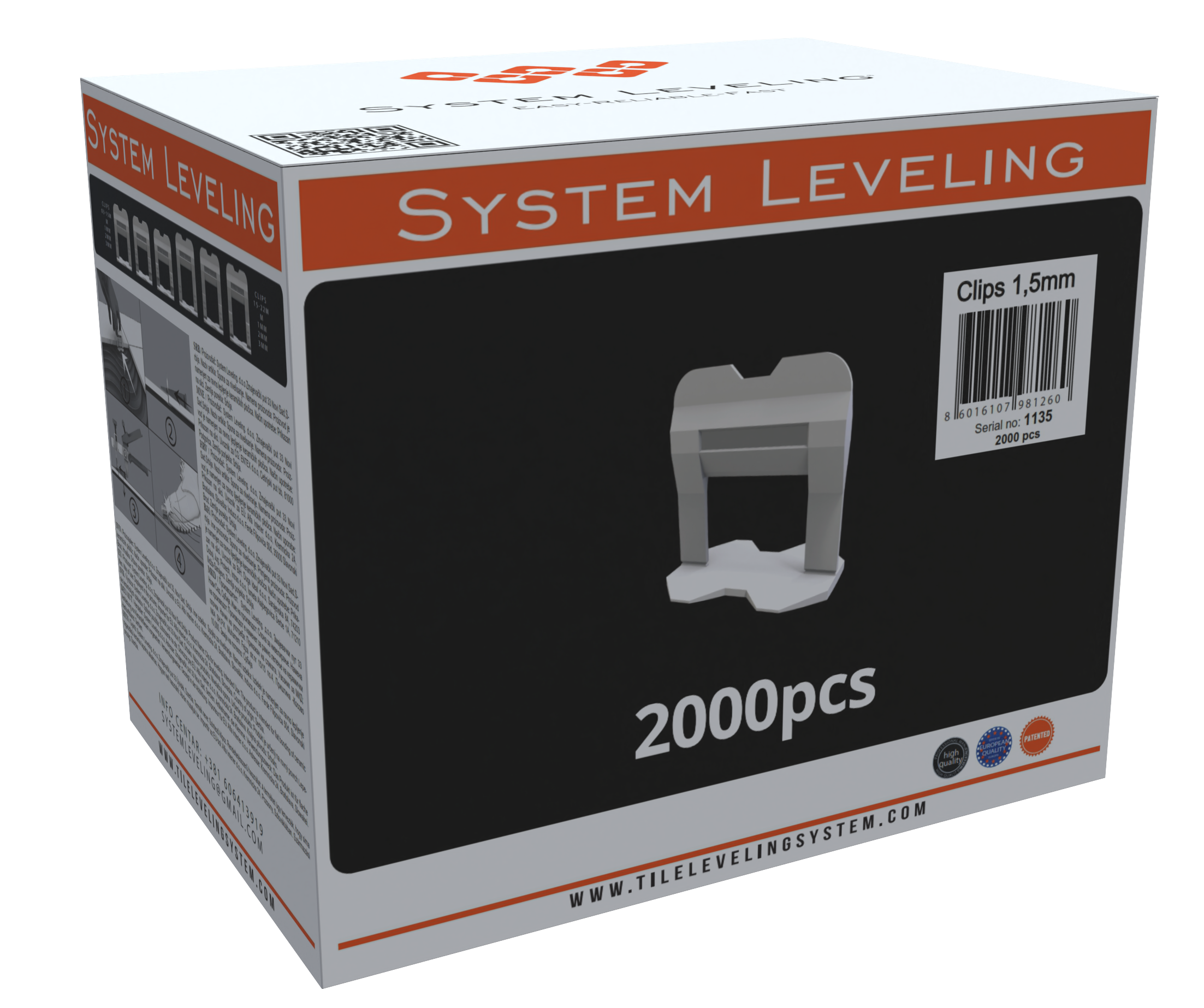 tilelevelingsystem